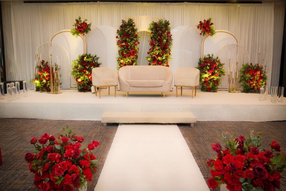 Layered Arch Backdrop (Custom)