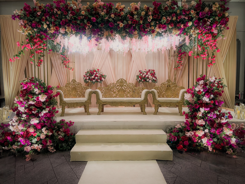 Mandap style stage variation 2 (Custom)