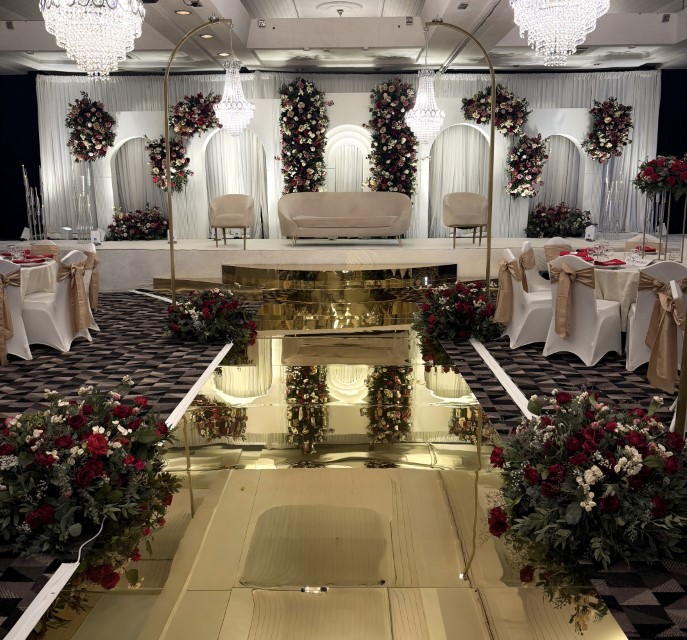 White panel stage variation 1 (Custom)